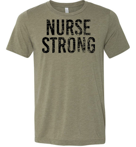 Distressed Nurse Strong T-Shirt
