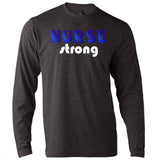 Retro Nurse Strong Long Sleeve T-Shirt
