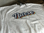 Retro Nurse Crewneck Sweatshirt