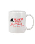 Pink Wash Your Hands Doo-Doo Coffee Mug