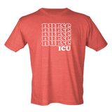 Retro Stacked Nurse T-Shirt - ICU